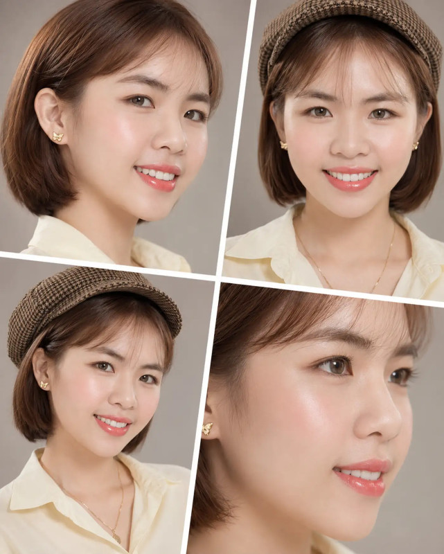 Chân dung sắc nét với phong cách tự nhiên